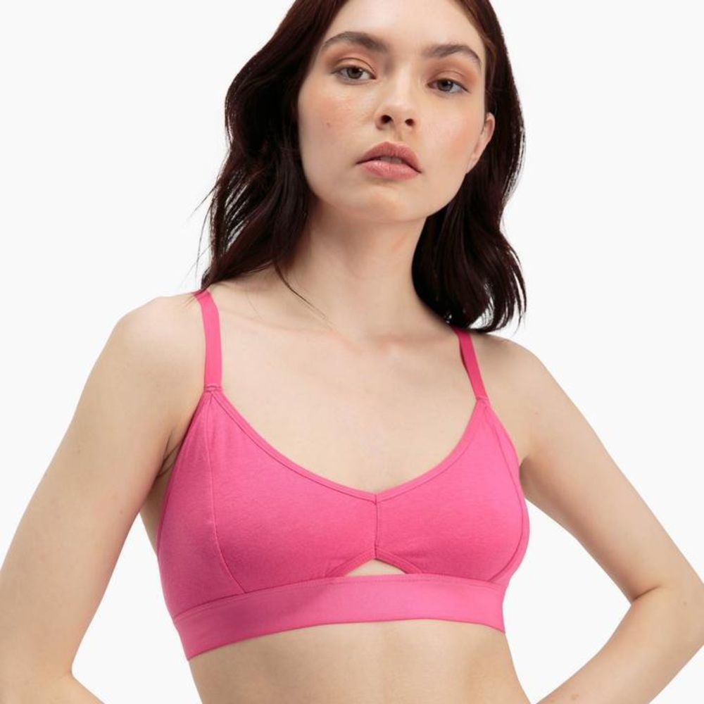 Richer Poorer | Cut out Bralette Size Large Pink